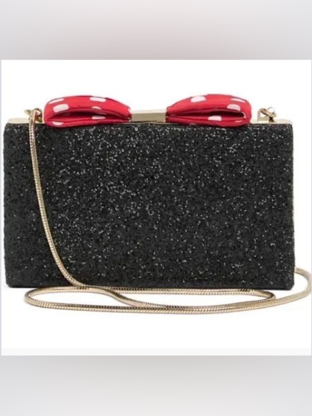 Kate Spade x Disney Minnie Mouse BOW CLUTCH Crossbody